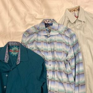 3 like new dress shirts